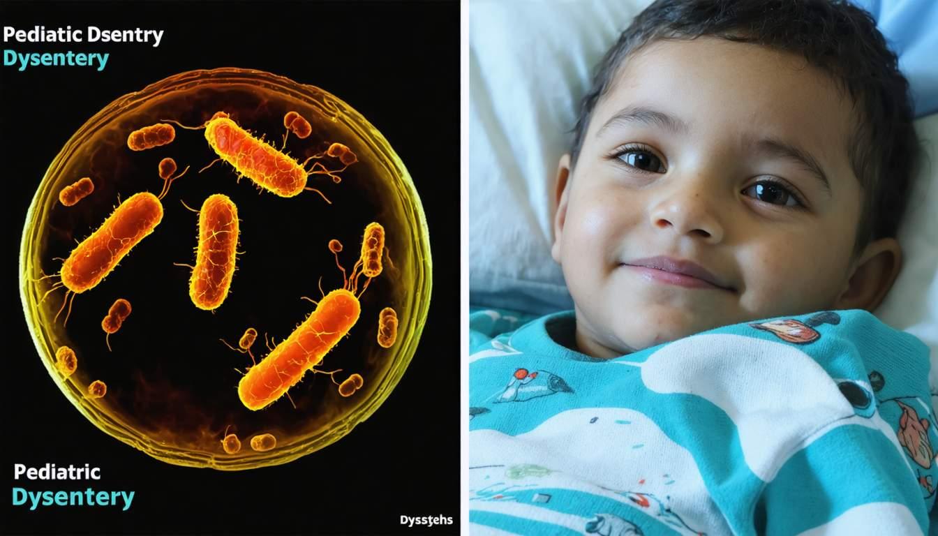 Etiology, clinical manifestations, and treatment of dysentery in children