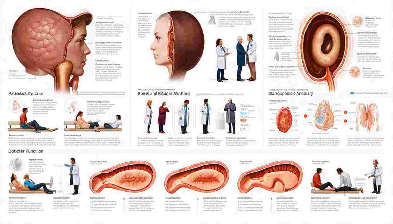 Assessment of bowel and bladder function and identification of common dysfunction patterns