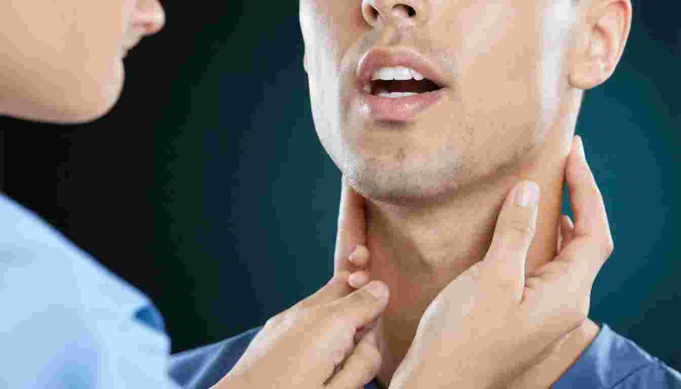 Throat Examination Using a Tongue Depressor