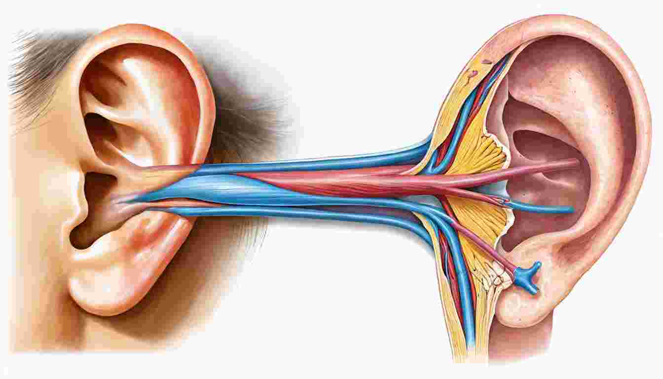 Anatomical boundaries, structures, relations, and functional aspects of the middle ear and auditory tube