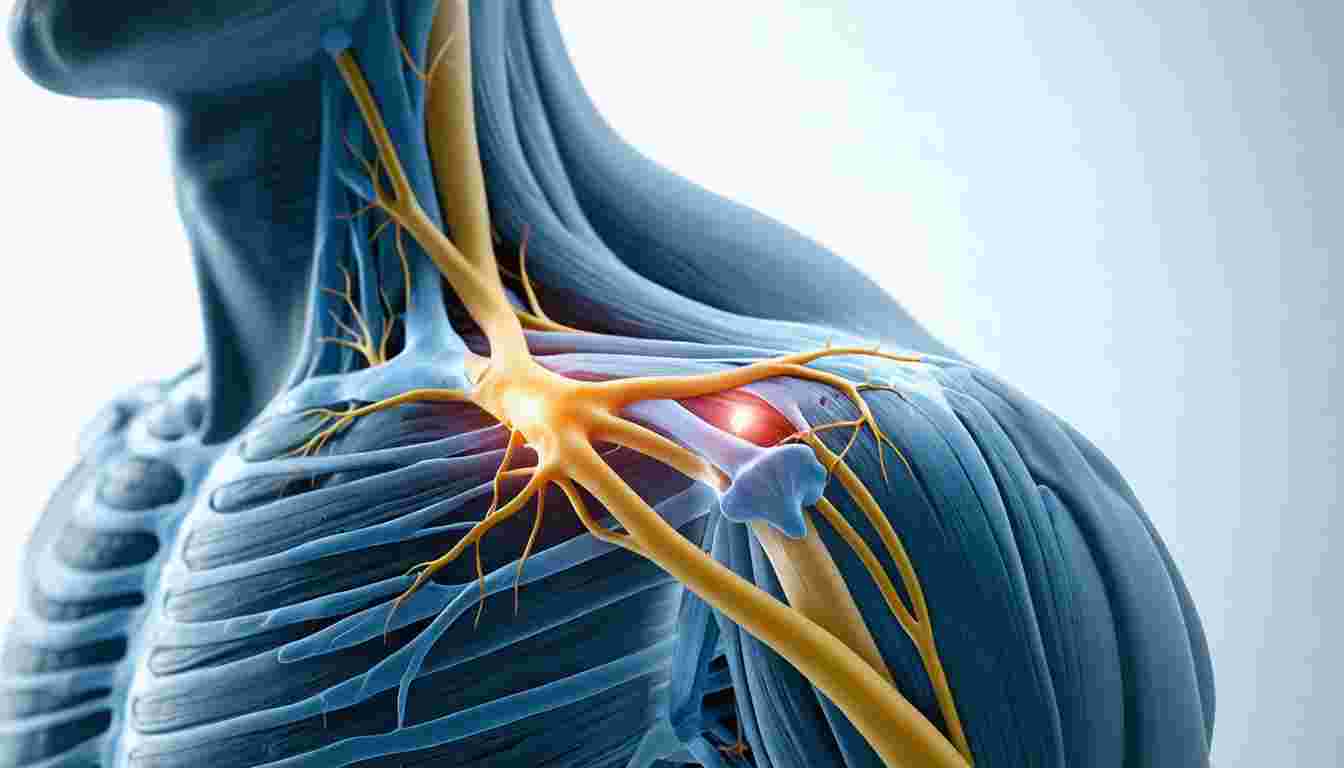 Anatomical basis of axillary nerve injury during intramuscular injections