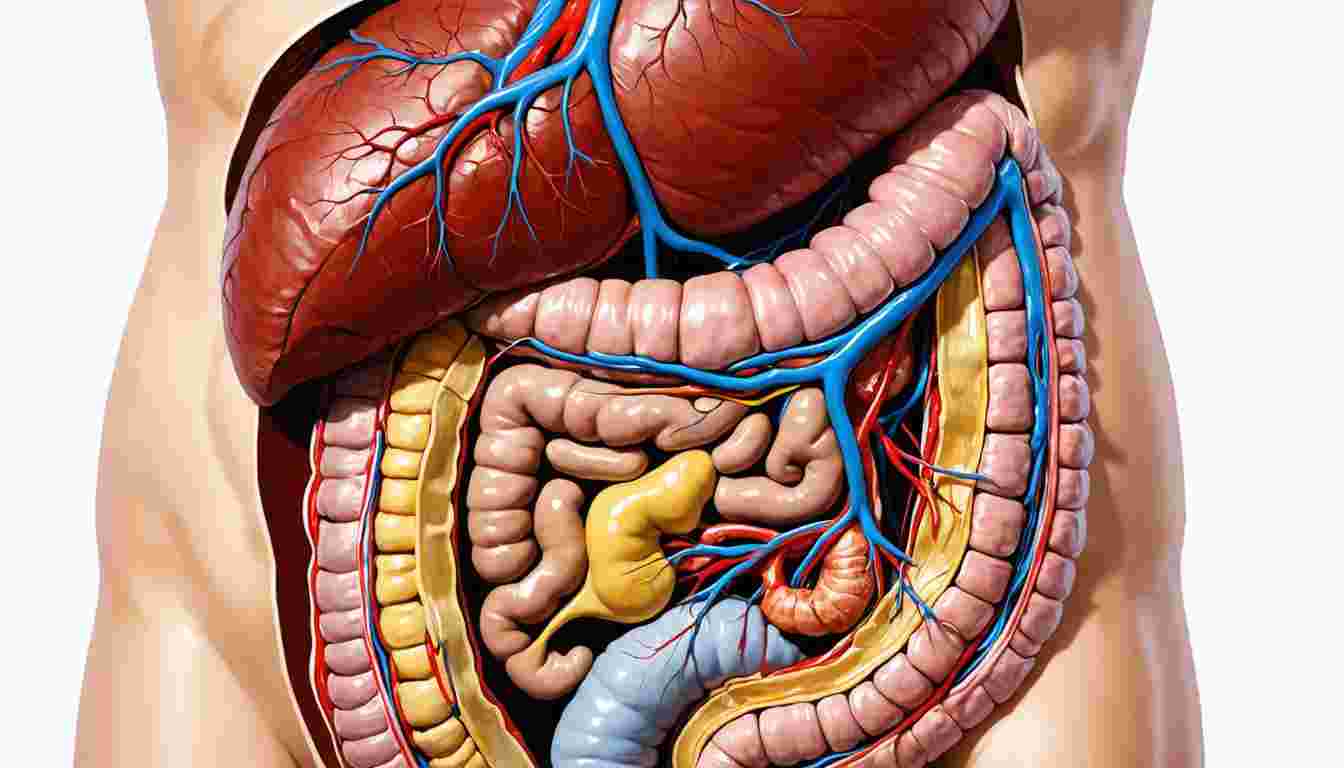 Major Viscera of the Abdomen: Anatomical Position, External and Internal Features, Peritoneal Relations, Blood Supply, Nerve Supply, Lymphatic Drainage, and Clinical Applications