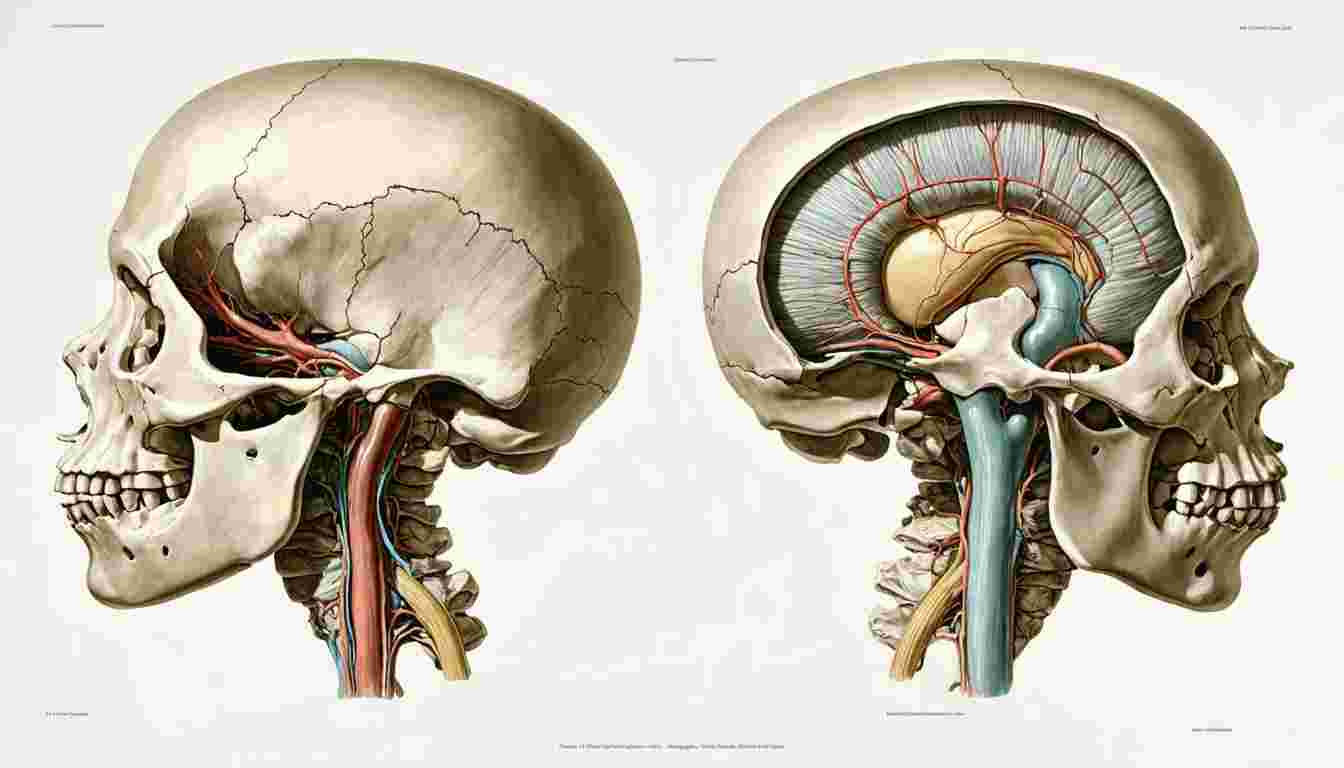 Subdivisions of the Cranial Cavity, Foramina, and Structures Passing Through Them