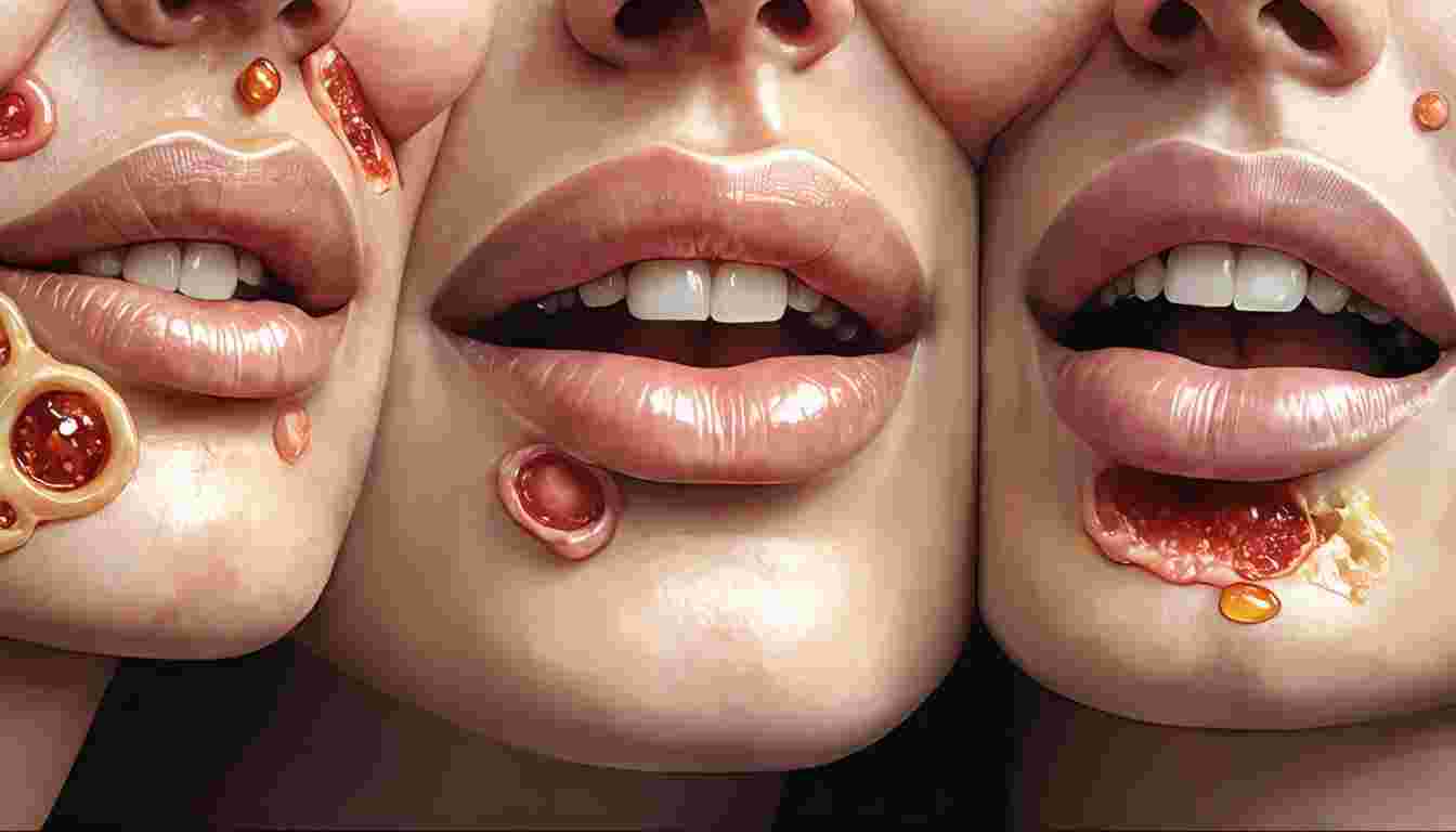 Pathogenesis, progression, and clinical presentation of common HIV-related skin and oral lesions