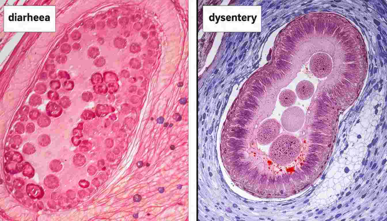 Differences Between Diarrhea and Dysentery