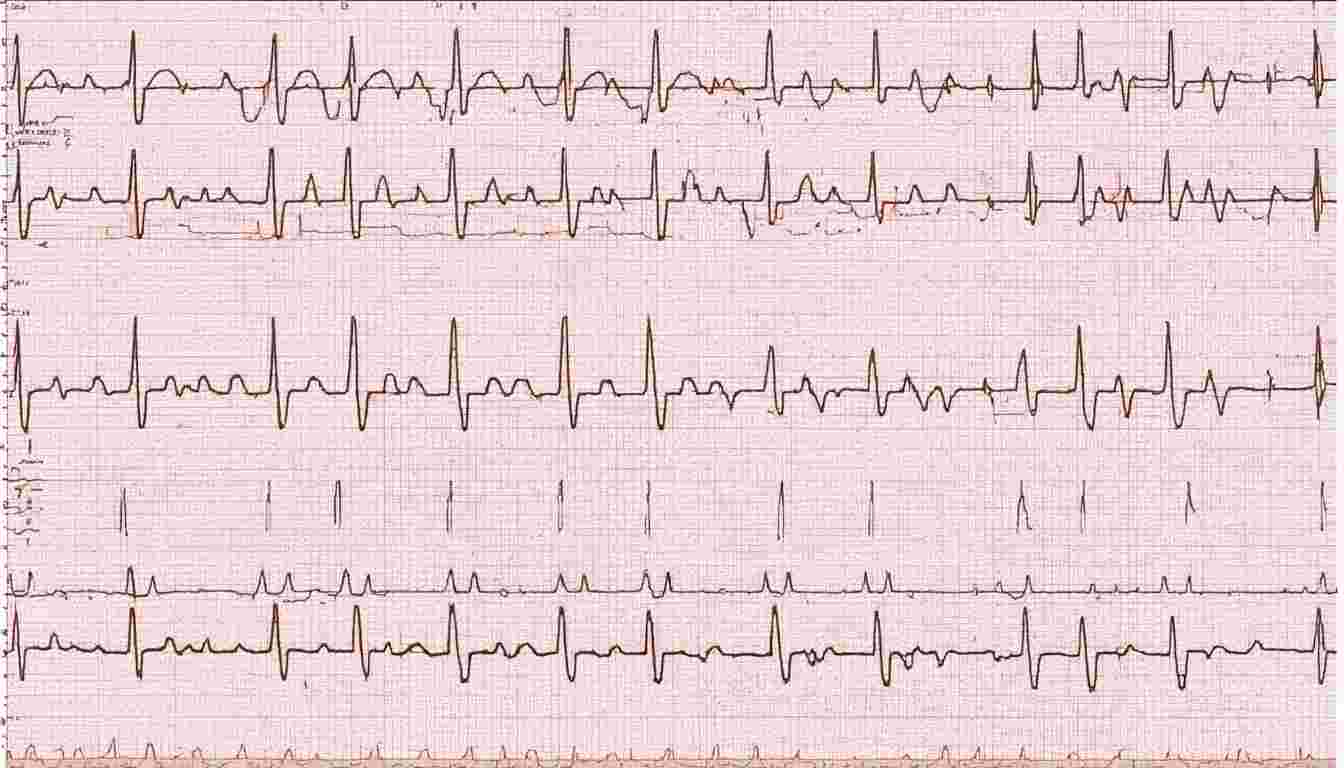 Identifying Atrial Fibrillation, Pericardial Effusion, and Bradycardia on ECG