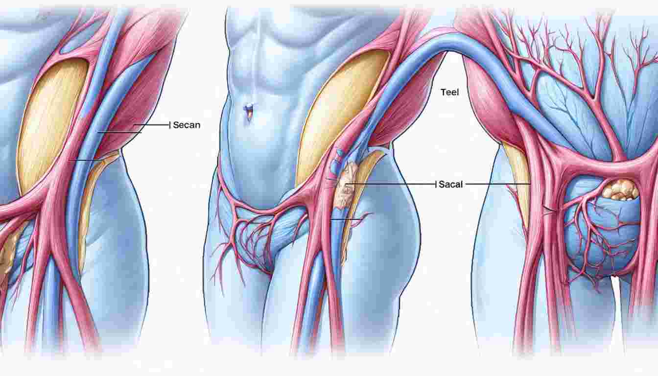 Palpable anatomical structures during vaginal and rectal examinations