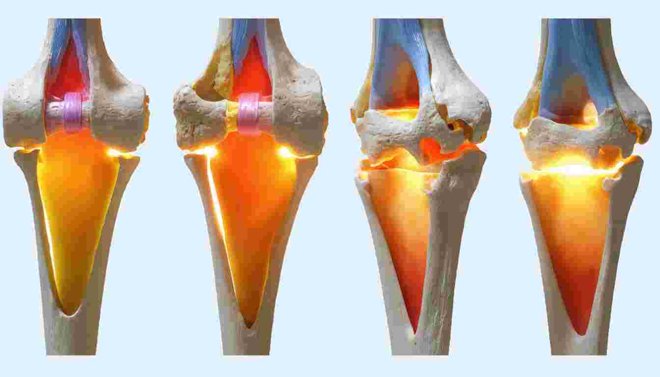 Importance of ossification in the distal femur and proximal tibia
