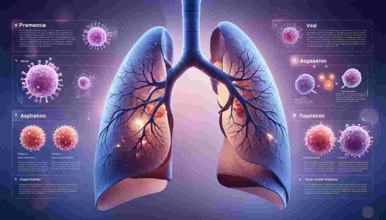 Pathogenesis, clinical presentation, and complications of pneumonia