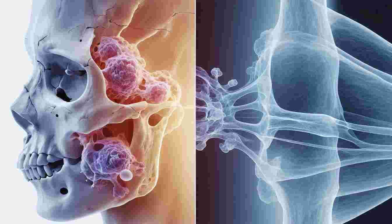 Etiology, pathogenesis, clinical manifestations, radiologic and histopathologic features, complications, and metastases of bone tumors