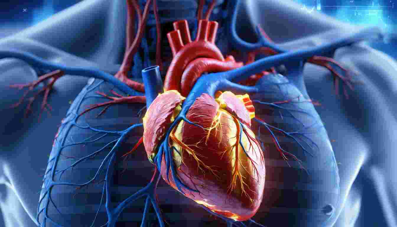 Surface marking of anatomical structures in the thoracic region