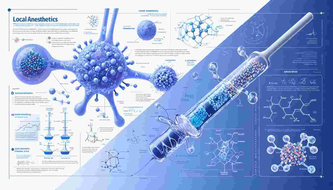 Mechanisms of action, classifications, dosages, adverse effects, therapeutic indications, and contraindications of local anesthetics