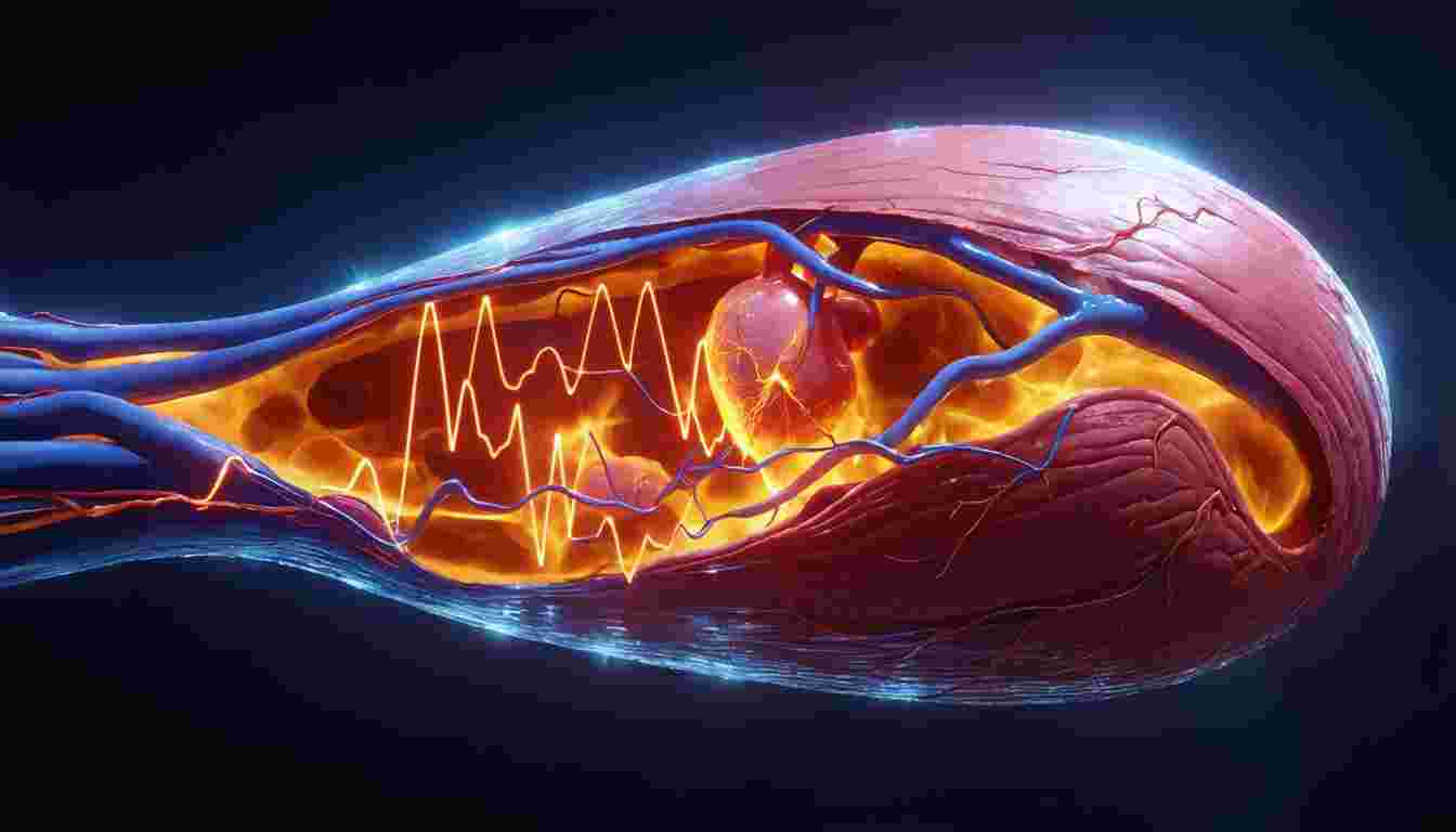 Functional anatomy of the heart, including its chambers, heart sounds, pacemaker tissue, and the conducting system