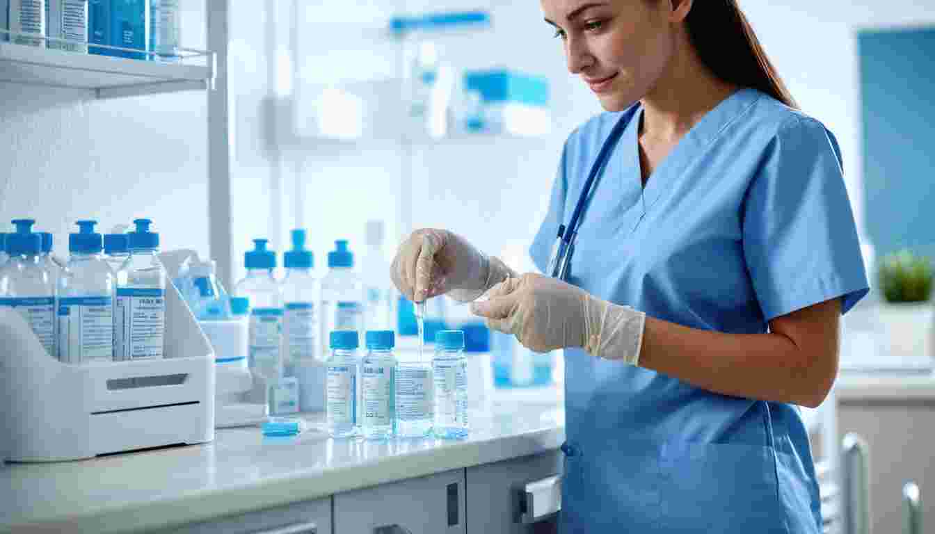 Preparation and Administration of Oral Rehydration Solution (ORS)