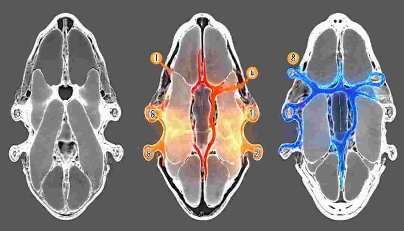 Cross-sectional anatomy at the levels of T8, T10, and L1 (transpyloric plane)