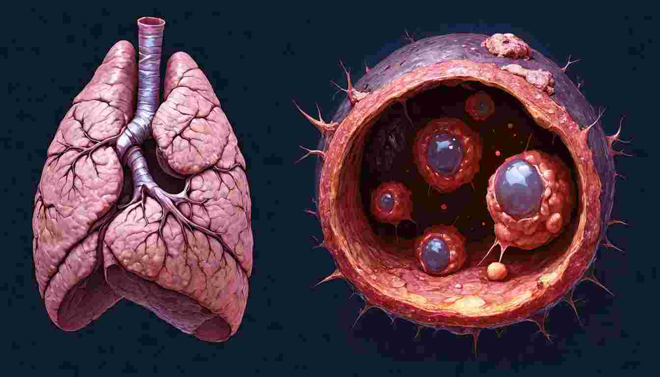 Lung Abscess: Etiology, Gross and Microscopic Appearance, and Complications
