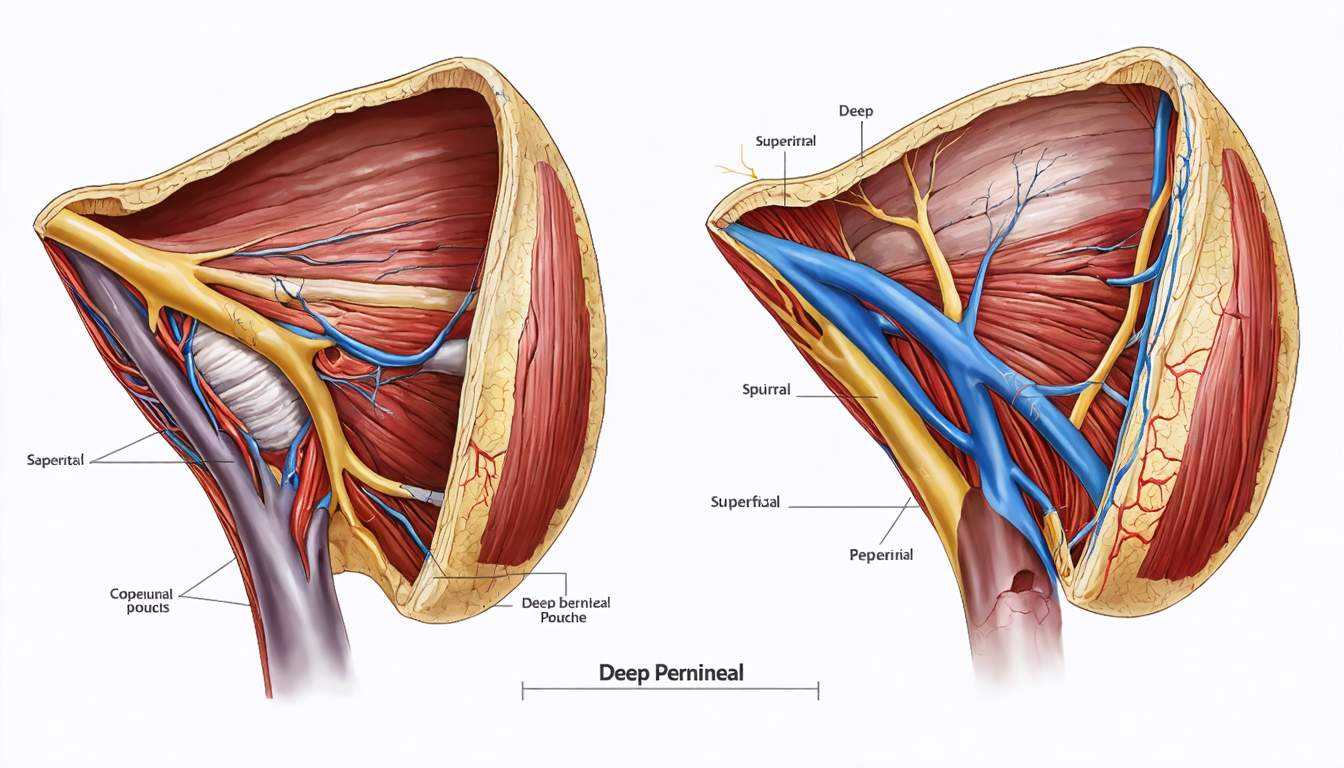 Superficial & Deep Perineal Pouches: Boundaries & Contents