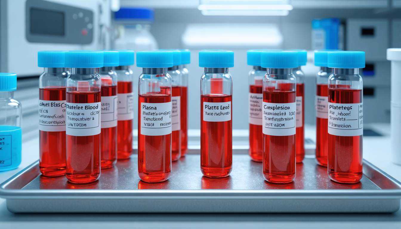 Indications for Blood Transfusion and Appropriate Use of Blood Components