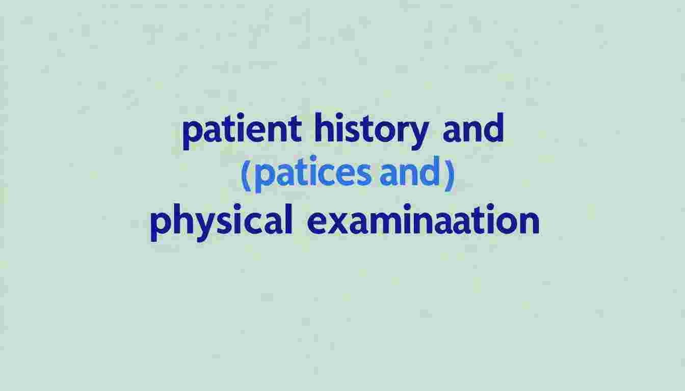 Preoperative Evaluation and Medication