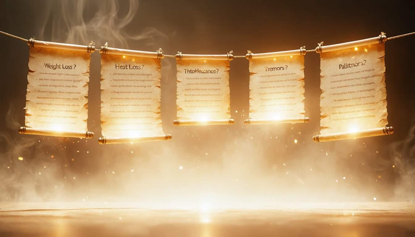 History Taking for the Diagnosis and Severity Assessment of Thyroid Dysfunction